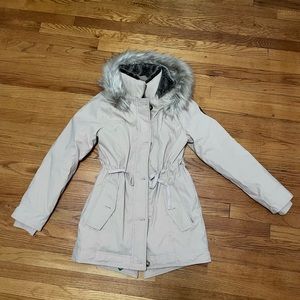 ❗️SOLD❗️Womens faux teddy lined parka